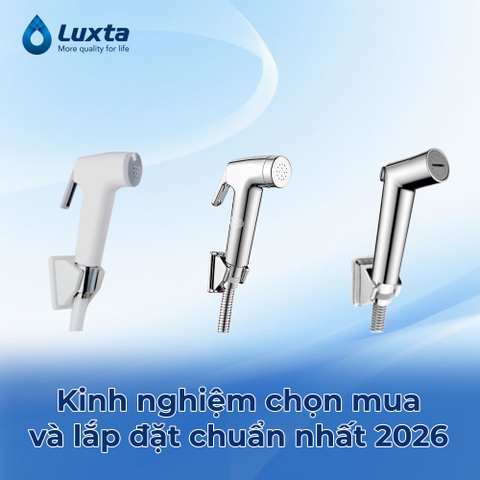 Vòi vệ sinh bồn cầu: Kinh nghiệm chọn mua và lắp đặt chuẩn nhất 2026