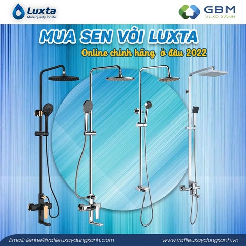 Mua sen vòi Luxta online chính hãng ở đâu 2022?