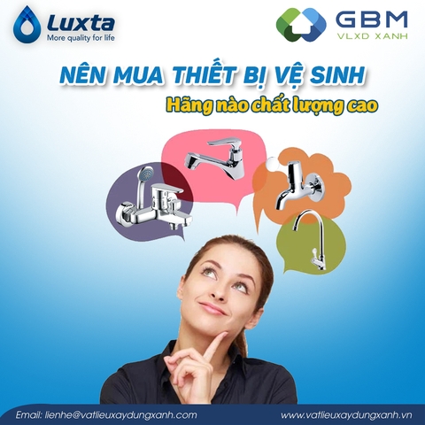 Nên mua thiết bị vệ sinh hãng nào 2022?