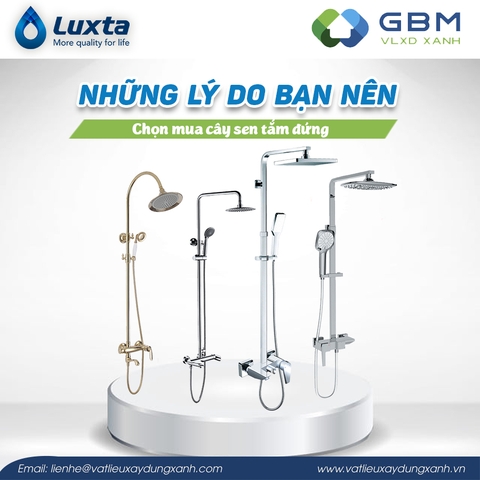 Những lý do bạn nên chọn mua sen cây tắm đứng