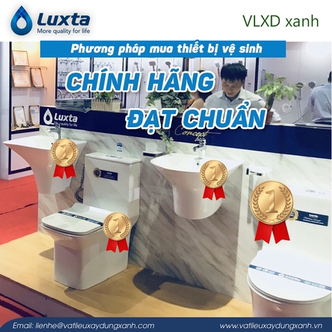 Phương pháp mua thiết bị vệ sinh chính hãng đạt chuẩn