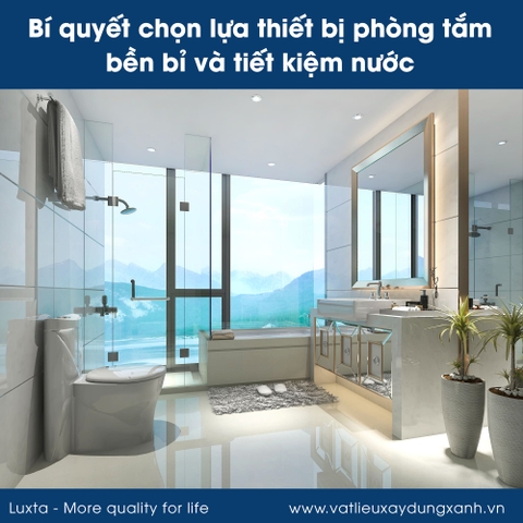 Vòi hoa sen: Bí quyết chọn lựa thiết bị phòng tắm bền bỉ và tiết kiệm nước