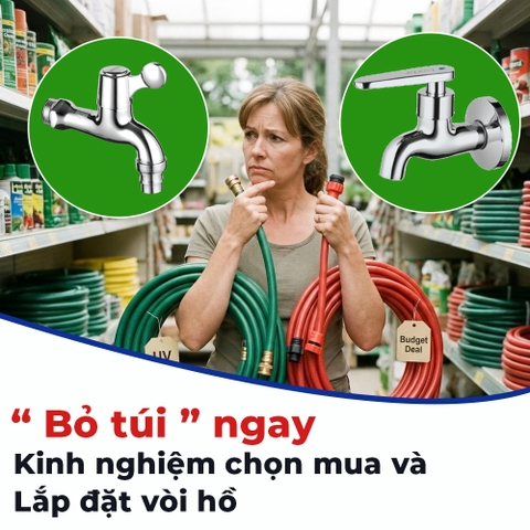 Vòi hồ là gì? Bí quyết chọn mua và lắp đặt vòi hồ bền đẹp cho gia đình