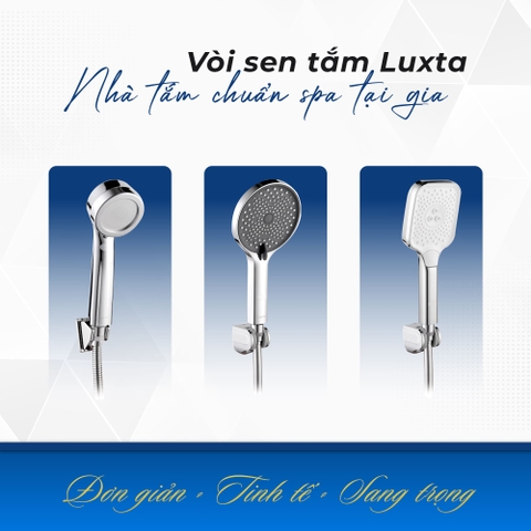 Vòi sen tăng áp: Giải pháp tối ưu cho nguồn nước yếu trong phòng tắm hiện đại