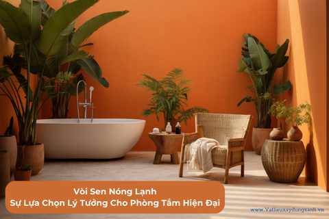 Vòi Sen Nóng Lạnh - Sự Lựa Chọn Lý Tưởng Cho Phòng Tắm Hiện Đại