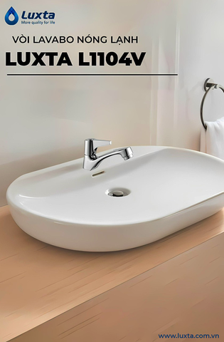 💧 VÒI LAVABO LẠNH LUXTA L1104V 💧 