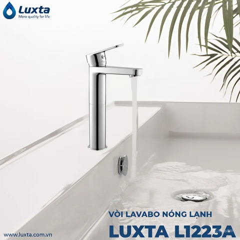 VÒI LAVABO NÓNG LẠNH LUXTA L1223A