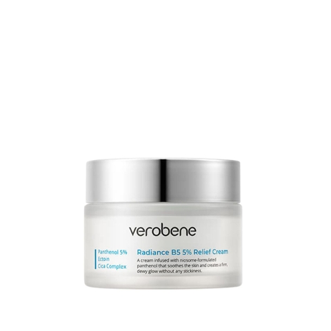 KEM DƯỠNG ẨM HỖ TRỢ PHỤC HỒI DA VEROBENE RADIANCE B5 5% RELIEF CREAM 50ML