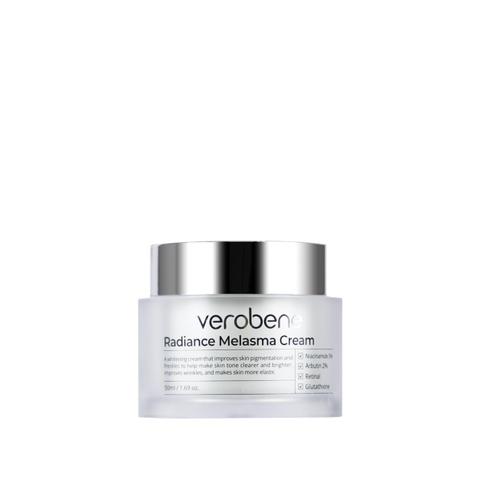 Kem dưỡng trắng, ức chế sắc tố nám Verobene Radiance Melasma Cream 50g