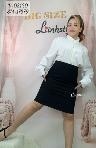 03120 Váy 00180 ôm 2 túi trước - 701-2