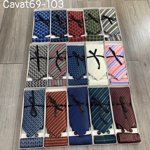 Cavat69 - Cavat103 Cavat Hộp DÀI Đen 10cm