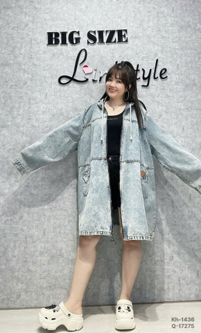 S-0030- 1436 Kh.Nón Jean dài 00280