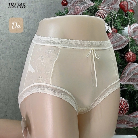 {100kg vừa} Quần lót chip BIGSIZE Quảng Châu cạp cao, lưng thun, tàng hình chống lộ viền - 18045 DA