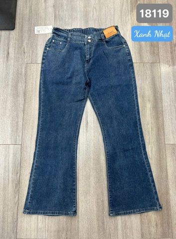 18119- Q.Jean suông mạc - XANH NHẠT 00320