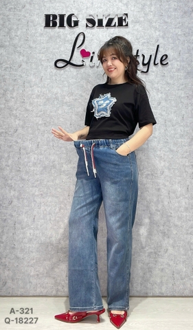 S-0020--18227 Q.Jean suông 00408 LT XANH