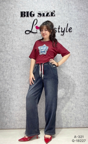 S-0020--18227 Q.Jean suông 00408 LT- XÁM