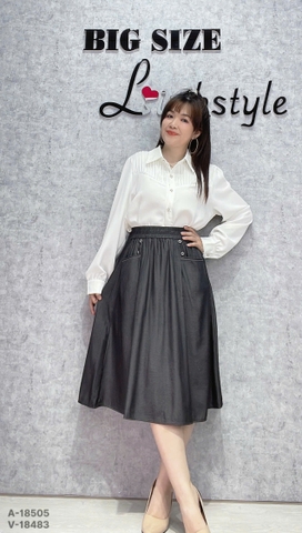 S-0020- 18483-- Váy 4 nút- 00280