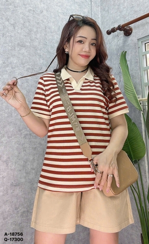 S-0030--18756 A.Polo sọc 00252 - CAM