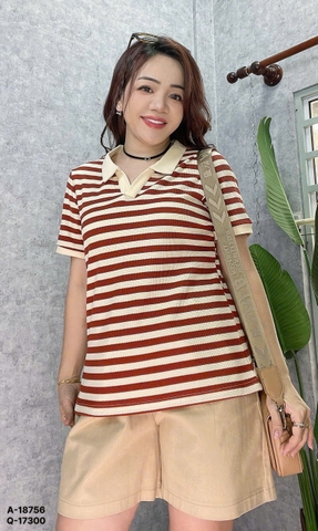S-0030--18756 A.Polo sọc 00252 - CAM