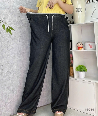 S-25--19029-Q.suông mềm 00375 - ĐEN