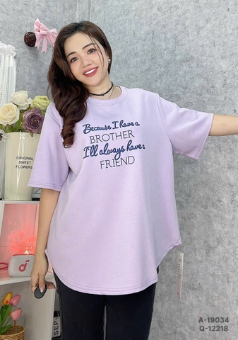 S-30--19034- Ao4. chữ Have 00252 TÍM