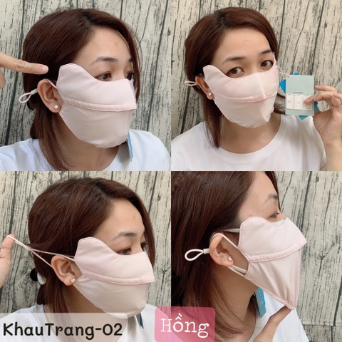 Khẩu Trang đi nắng chống tia UV UFP 50+ - Unisex Nam Nữ đều thích hợp - kt02