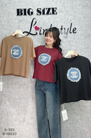 Áo Crop C.nel lửng BIGSIZE QCCC chất đẹp - 323