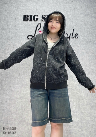 435  Khoác nỉ Bling TRƠN 00396