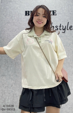 Áo thun polo BIGSIZE QCCC kity - 6628