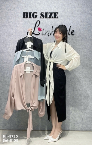 SALE-- 8720 Khoác Voan TD 00150