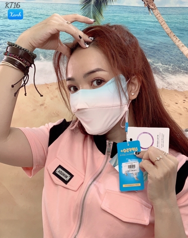 KT16 Khẩu trang loang màu