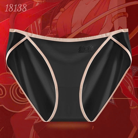 Quần lót chip BIGSIZE Quảng Châu lưng thấp chất đẹp co giãn - 18138 ĐEN