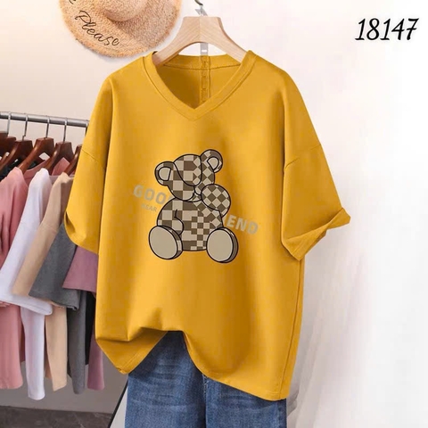 S00210- 18147 Áo thun G- Caro - VÀNG