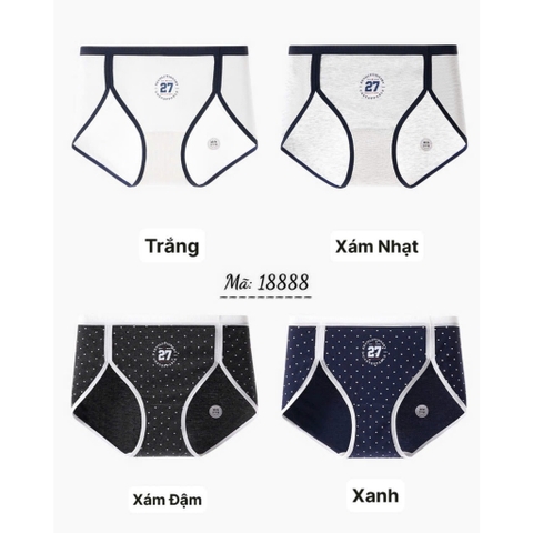 18888- Q.lót số 27--65 - XÁM ĐẬM ( BI )