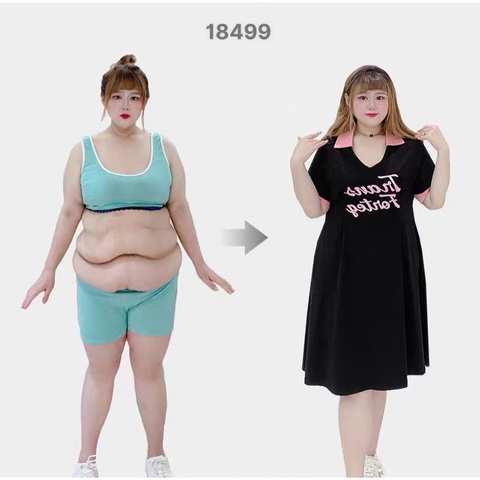 S-0020- 18499--Đầm polo- 00384 D.ĐẠI