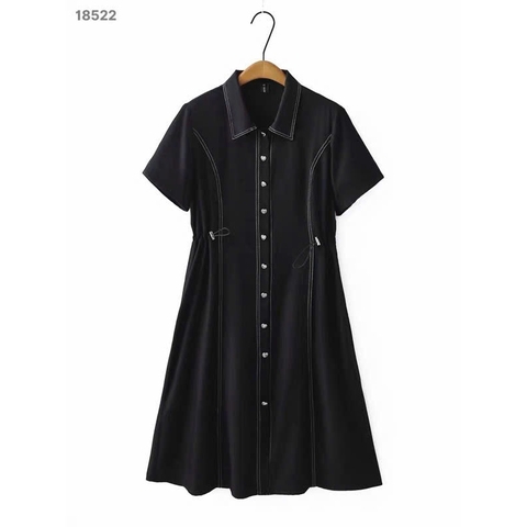 S-0020--18522- Đầm rút eo 00392