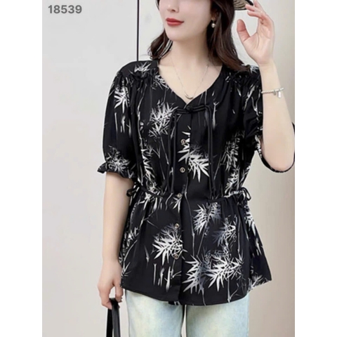 S-0020--18539- A.peplum Trúc - 00296 ĐEN