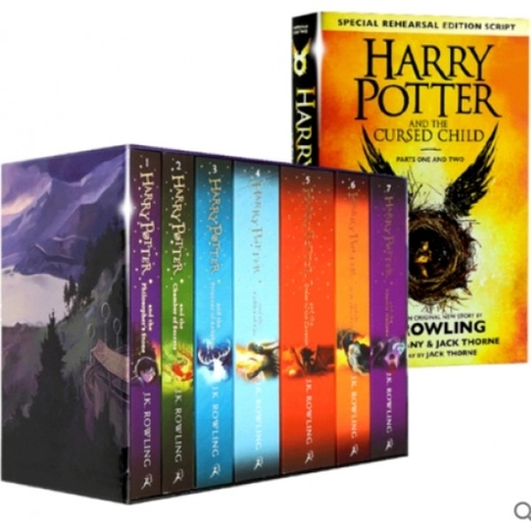 Sách nhập – Harry Potter (Full Box Set 8 Tập – 100% tiếng anh)