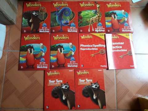 Reading wonders (10 quyển) – Sách nhập