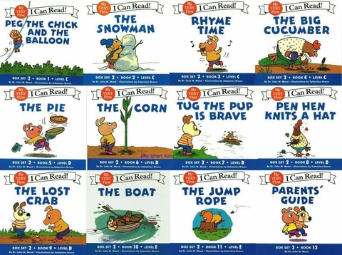 I can read phonics (84 cuốn+File Mp3)