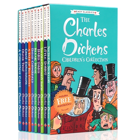 The Charles Dickens (Sách nhập) – Bộ sưu tập kinh điển gồm 10 quyển.