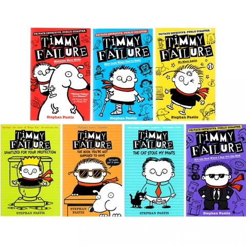 Timmy Failure (Sách nhập) – 7 quyển