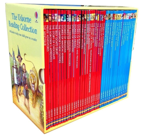 The Usborne Reading Collection (Bộ màu vàng – 40 cuốn + File Mp3)