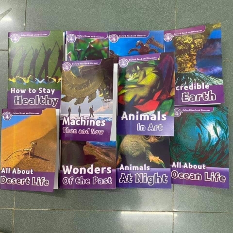 Oxford read and discover – Level 4 – 10 quyển