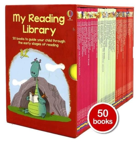 Usborne My Reading Library Usborne Đỏ (Sách nhập) – 50 quyển + File MP3