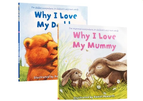 Why I love my daddy, Why I love my mummy (Sách nhập) – 2 quyển