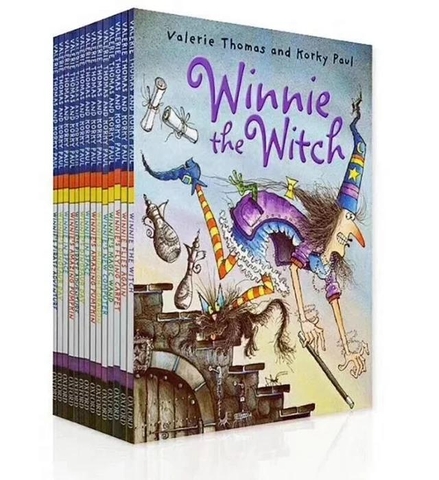 Winnie the Witch Collection  –  Sách nhập (Bộ 14 cuốn – Khổ to A4)