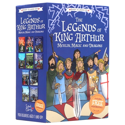 The Legends of King Arthur (Sách nhập) – 10 quyển