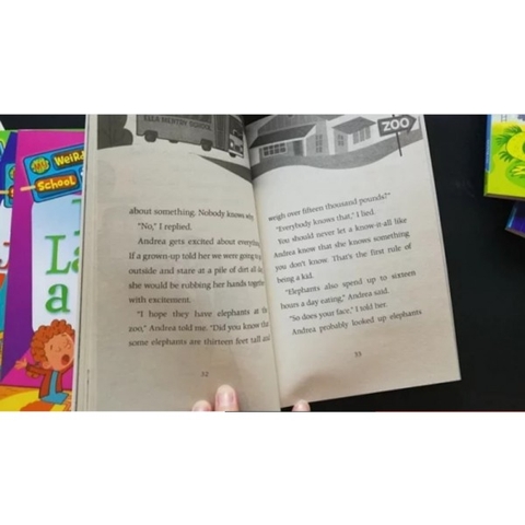 My weirdest school – Level 3 (12 quyển) – Sách nhập