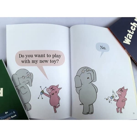 Elephant and Piggie (Bộ 8 quyển + File Mp3)  - set 1